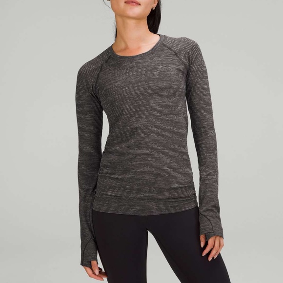 Lululemon Swiftly Tech 2.0 LS in Wee Are From Space Graphite Gray (Size 8) - Picture 1 of 8